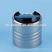 Cosmetic lotion cap press cap disc top cap